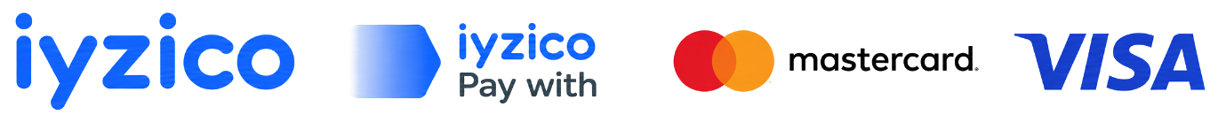 Secure payment with iyzico — Mastercard and Visa accepted