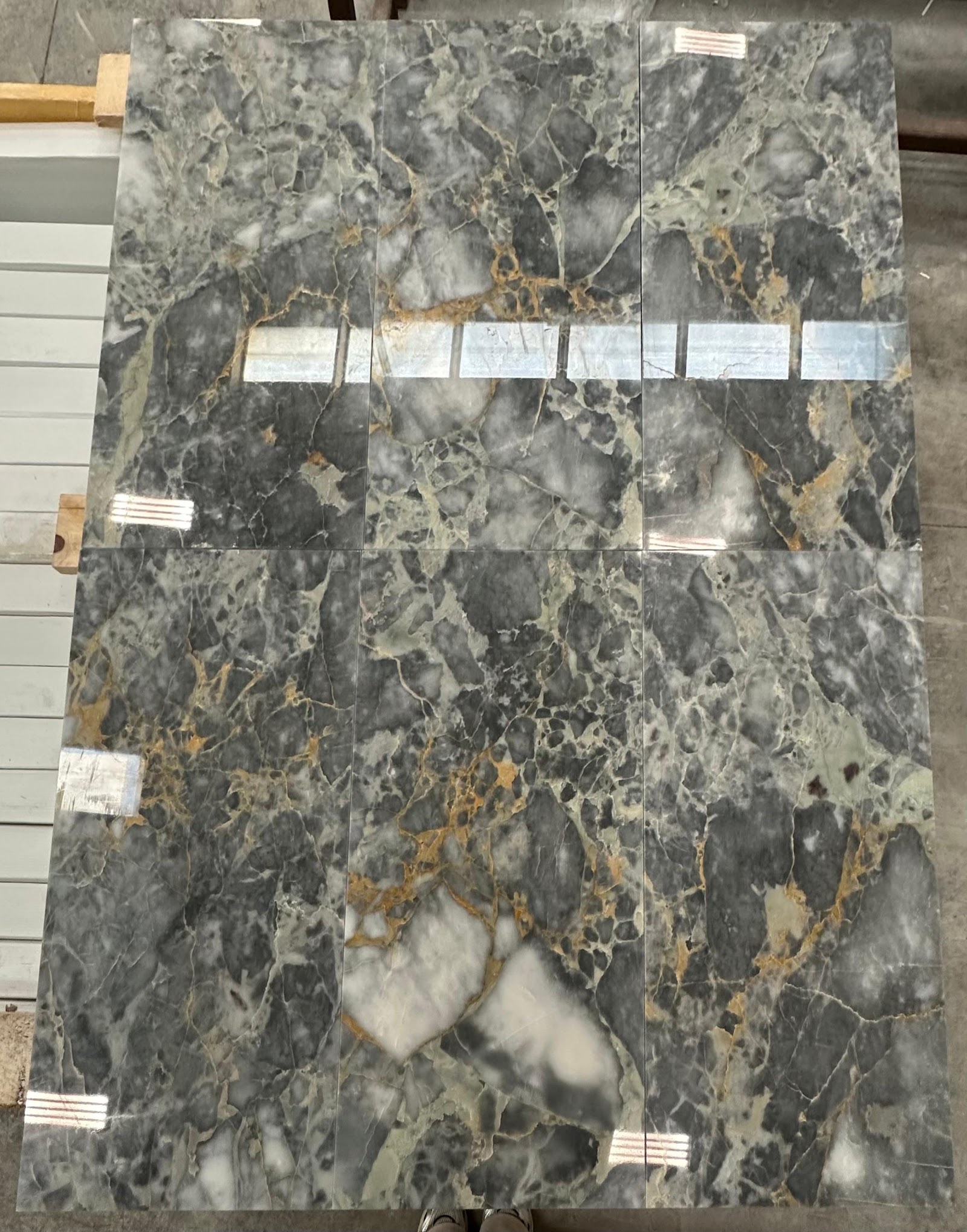 Jaguar Grey natural stone tile — surface and veining