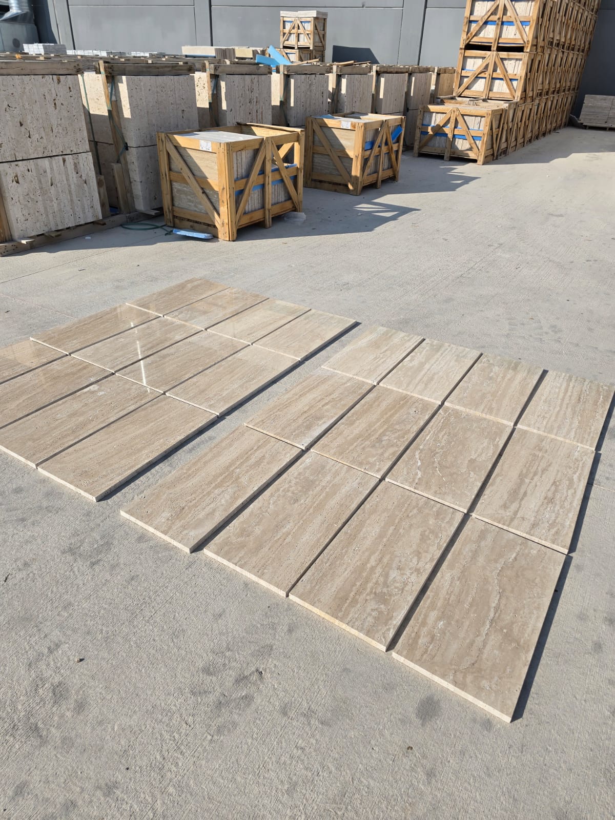 Riva Travertine natural stone tile — detail photo 2
