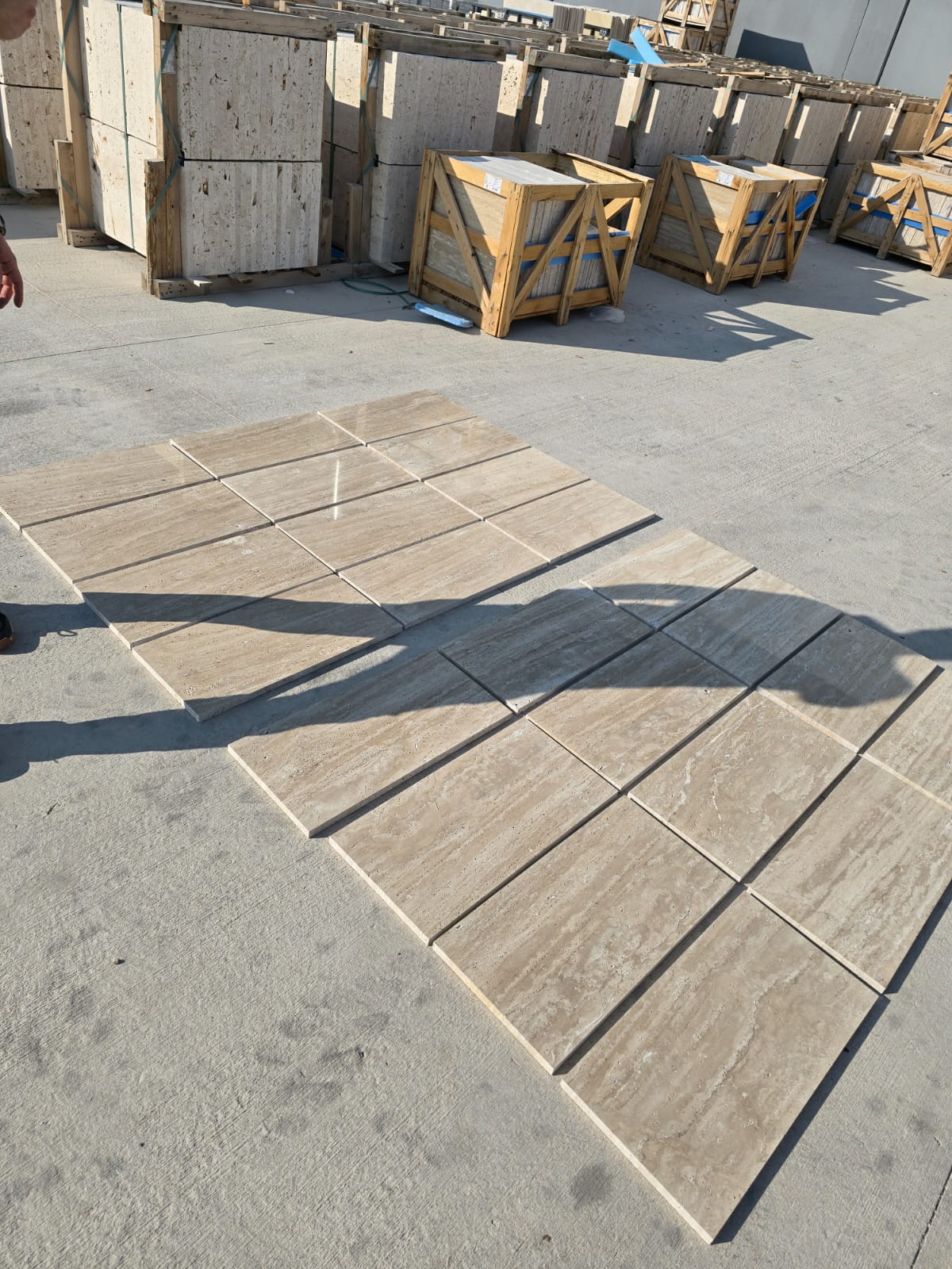 Riva Travertine natural stone tile — detail photo 3