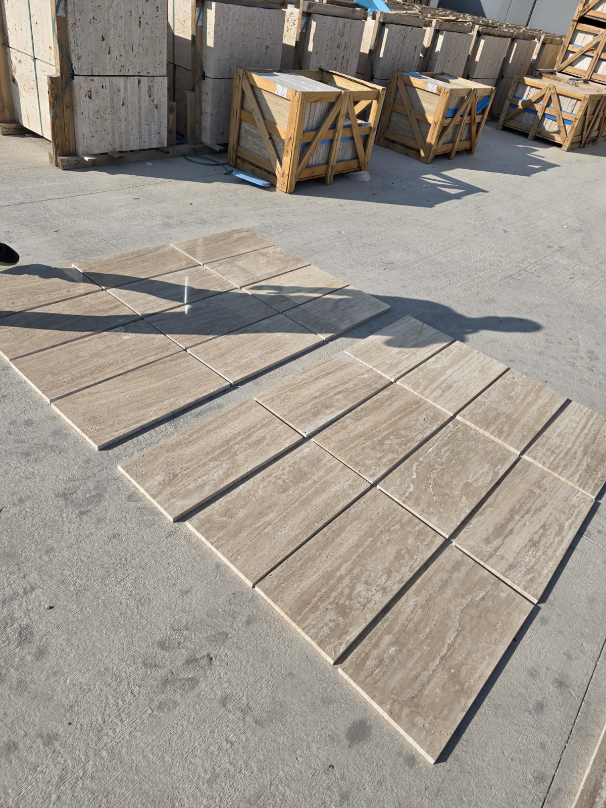 Riva Travertine natural stone tile — detail photo 4
