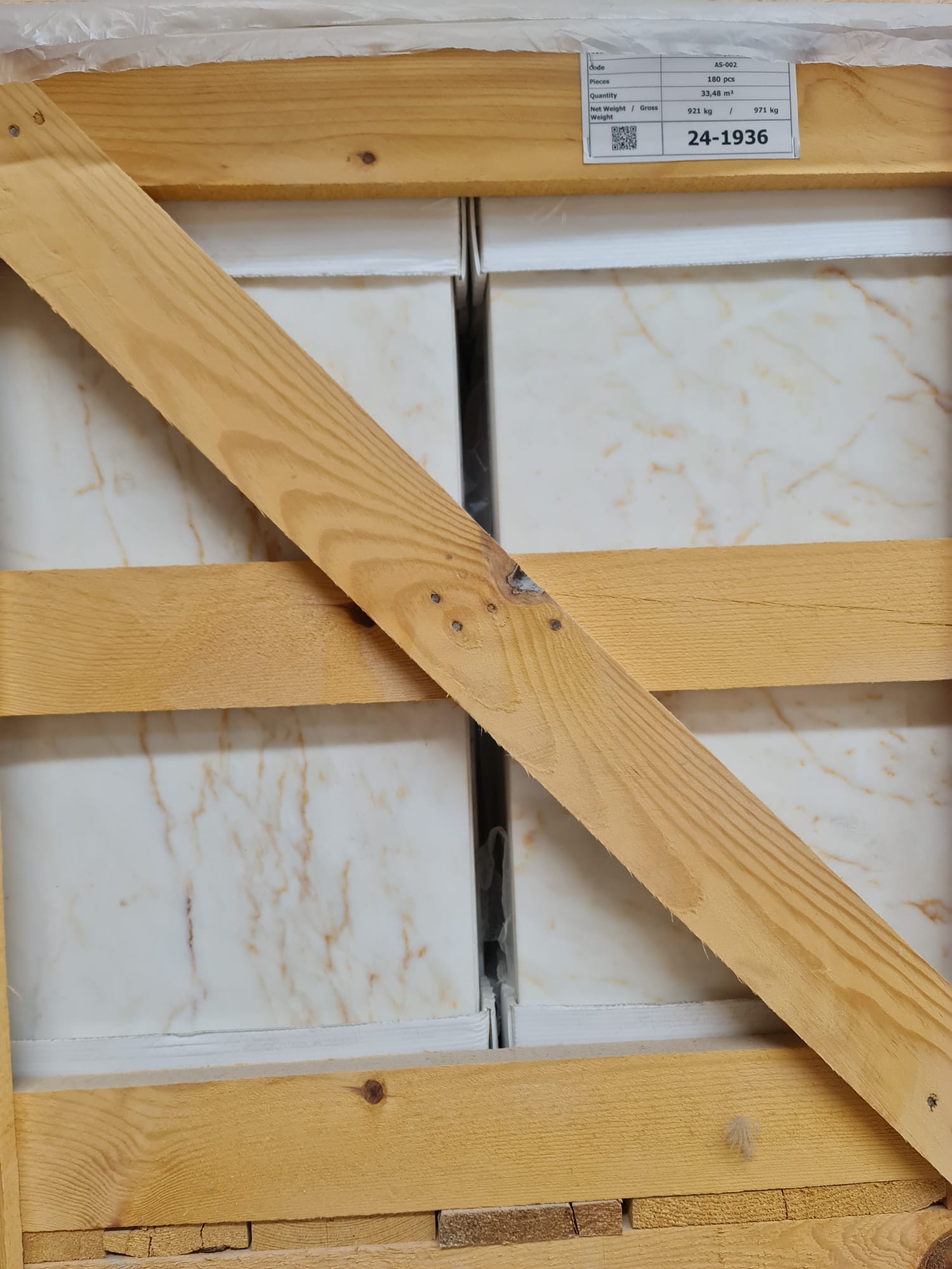 Afyon Sugar natural stone tile — detail photo 2